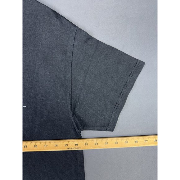 Vintage Y2K Harry Potter And The Goblet Of Fire Movie Book Promo Black Faded Tee - Picture 6 of 7